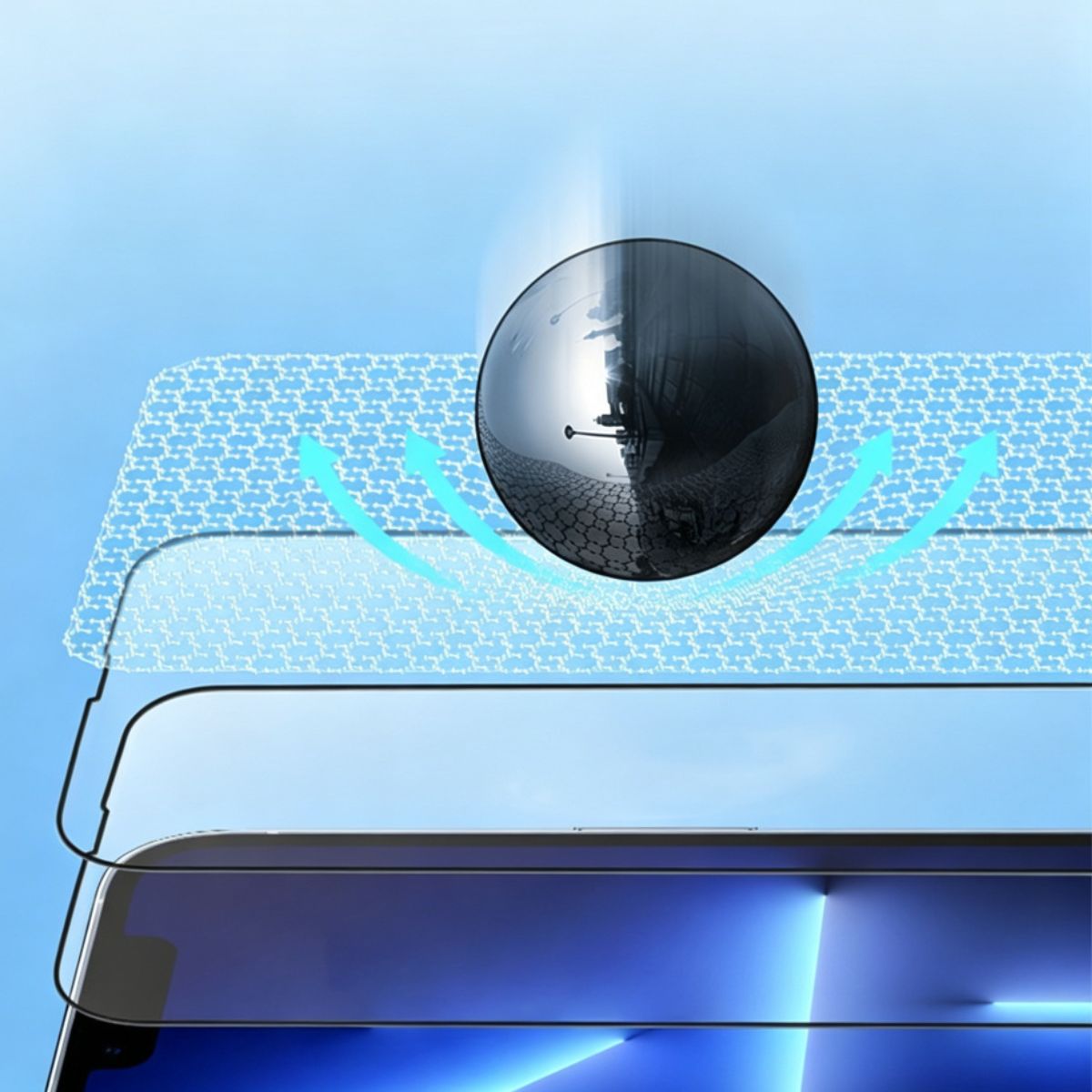 HD Silkprint 2X — oleophobic coating water-repellent test
