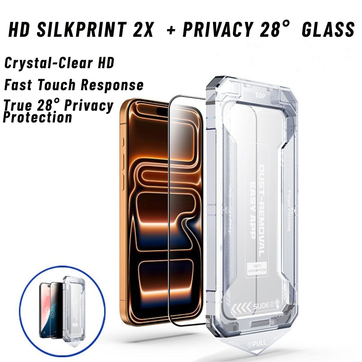 HD Silkprint 2X with Dust-Free Easy Installation Kit — packaging